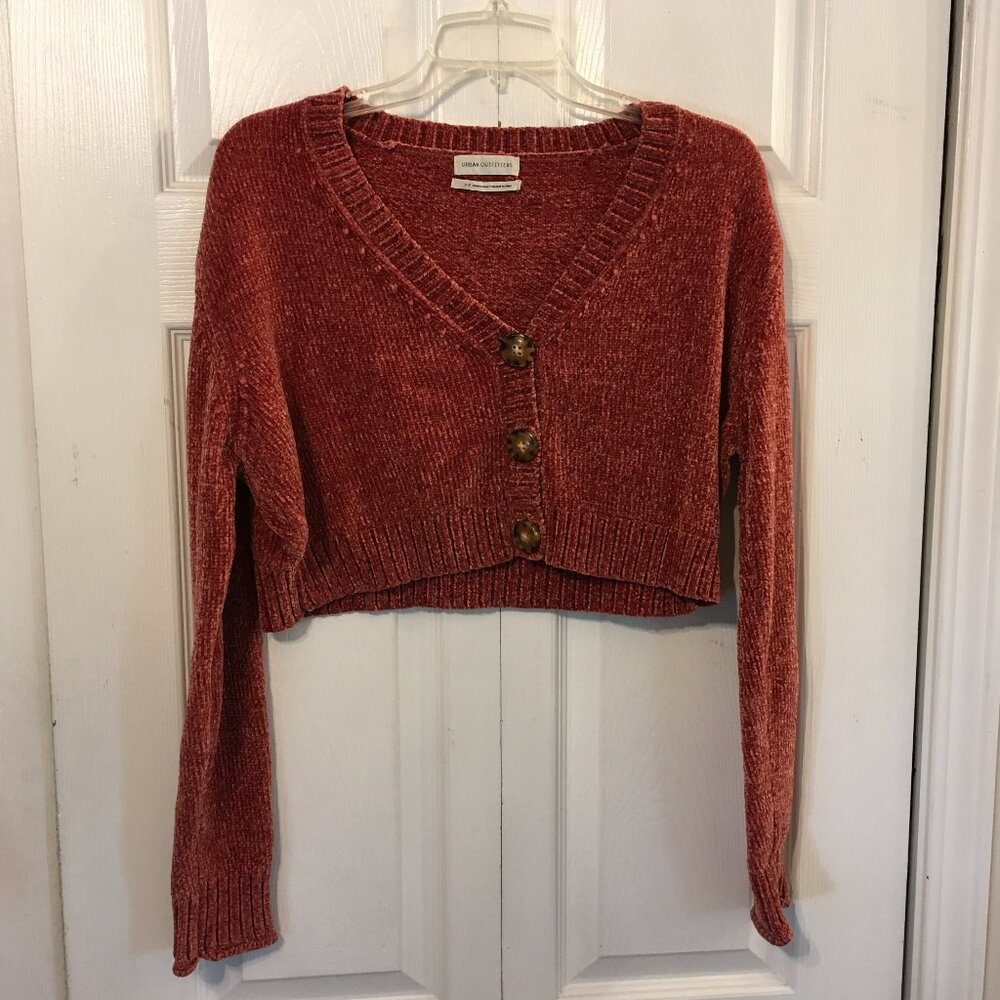 Urban Outfitters Cropped Long Sleeve Sweater